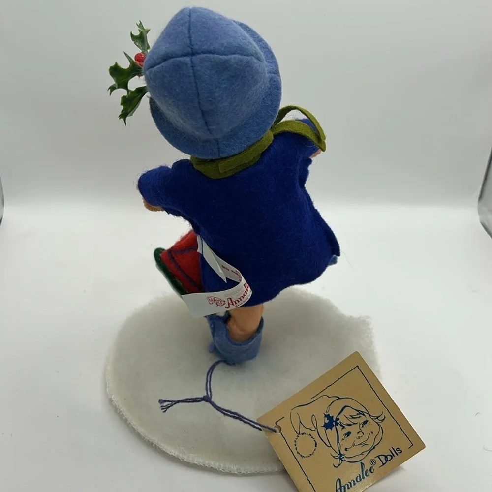 Annalee Blue Drummer Boy Doll with Drum